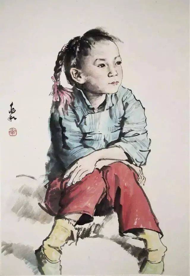 蒋兆和的中国人物画,用笔老辣,机趣横生