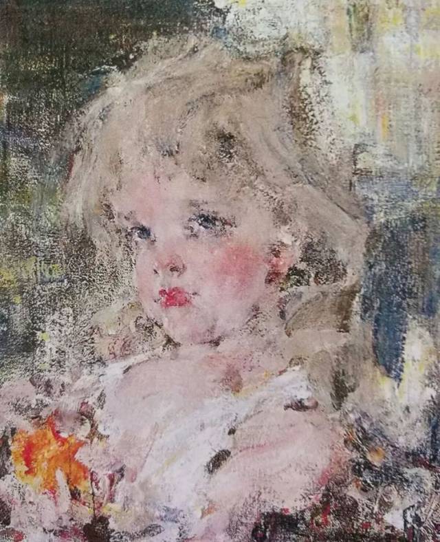 费欣油画人物原版作品,绝!