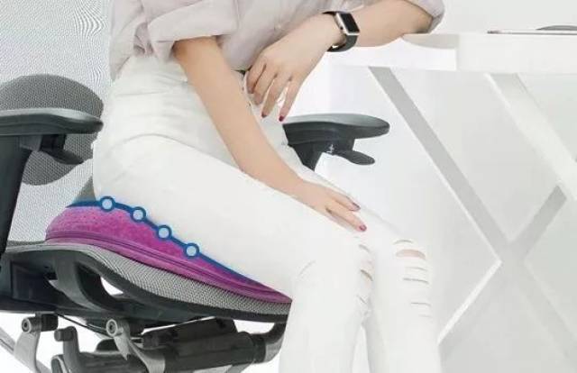 裸坐久坐,等于慢性自杀?3d美臀防痔疮坐垫,保护腰椎尾