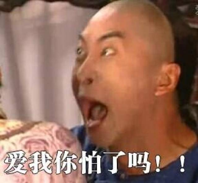撩妹表情包:爱我你怕了吗