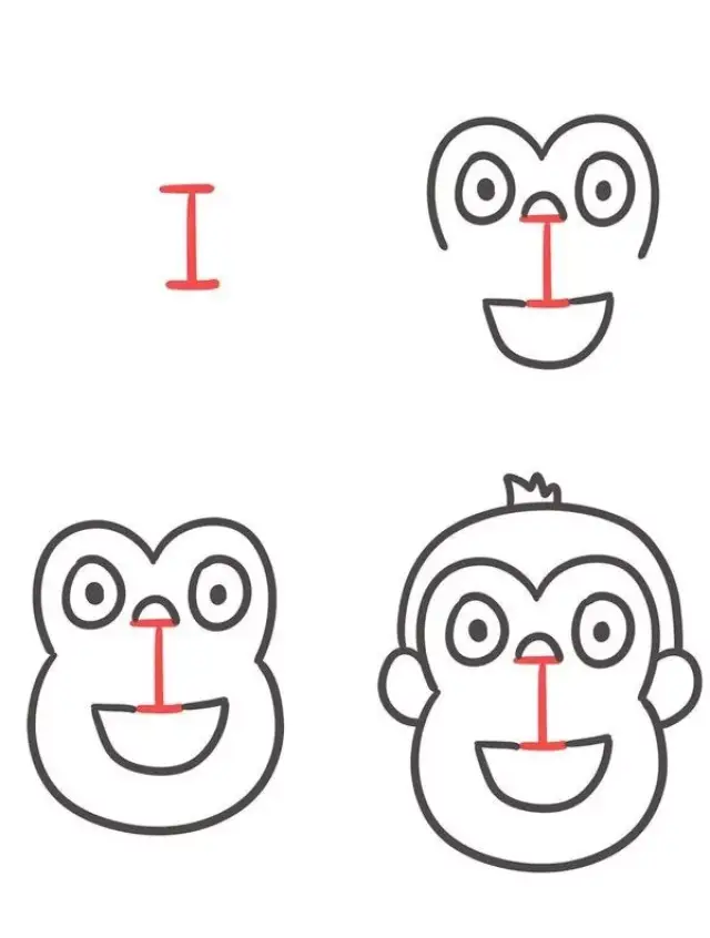 字母i: 猴子