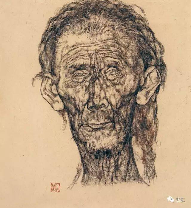 中央美术学院教授唐勇力素描