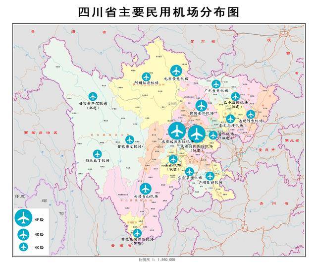 四川省铁路交通地图