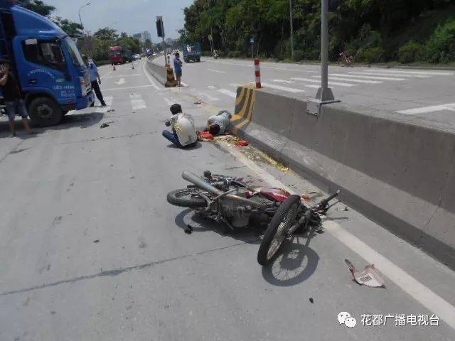 花都交警加大对摩托车违法行为的查处力度
