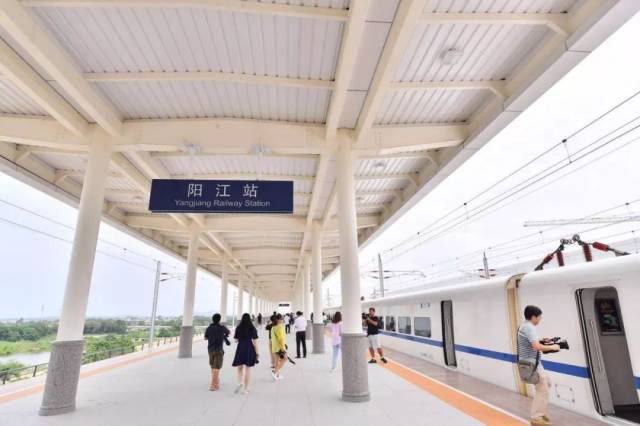 12日开始,江湛铁路多趟列车票价调整, 调整列车中停靠阳江站的共有