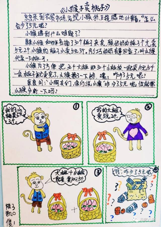 妙趣横生,展现数学之魅力——记冯家小学数学故事创编