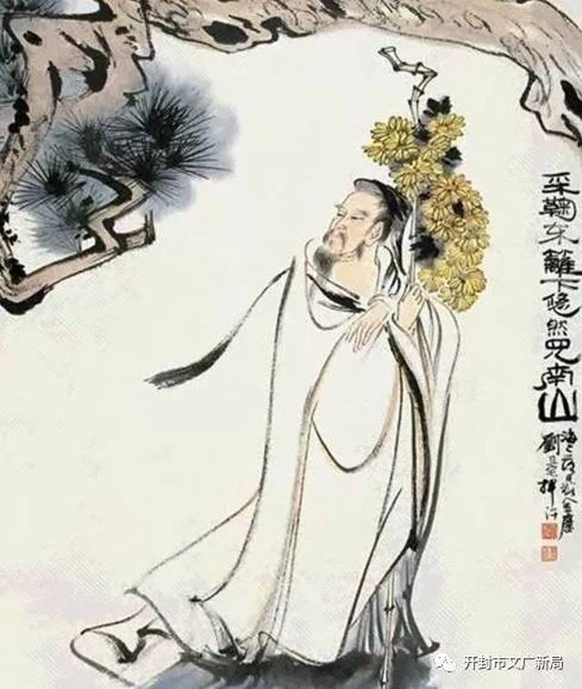 陶渊明与菊花