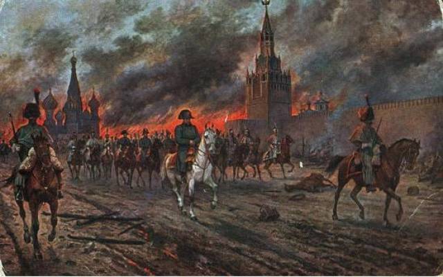 拿破仑火烧莫斯科在上一篇弗里德兰战役战役的文章中,有朋友说想看