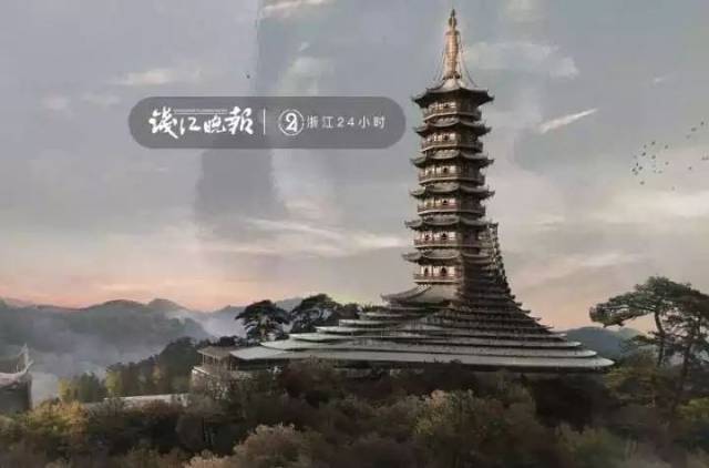 图:南高峰景区效果图 第三名方案▲图:南高峰夜景 南宋时期 南北