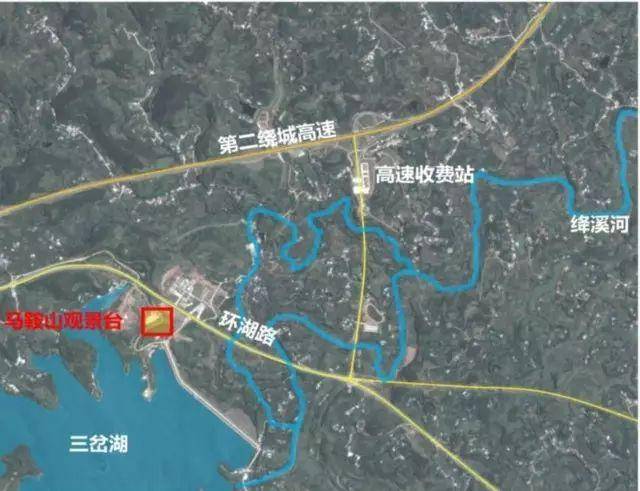 360度航拍三岔湖马鞍山观景台