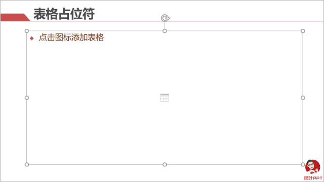 这是 图表占位符,同样是点击中心的图表小图标即可选择合适图表类型