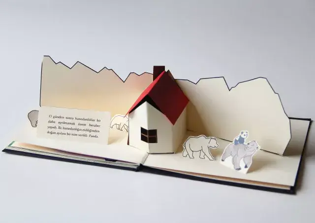 艺点点 | pop-up book 立体书参考