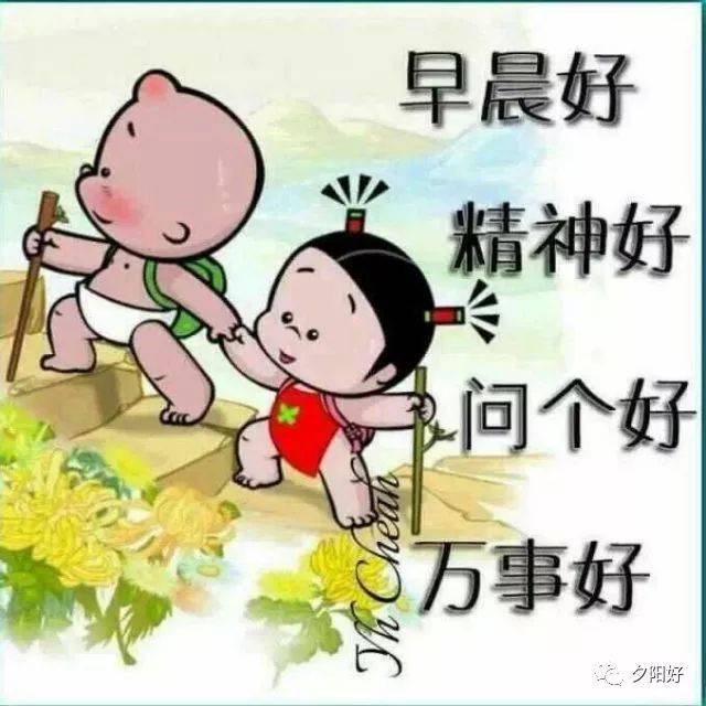 最全的 "早上好" 聊天表情图片,太美了!