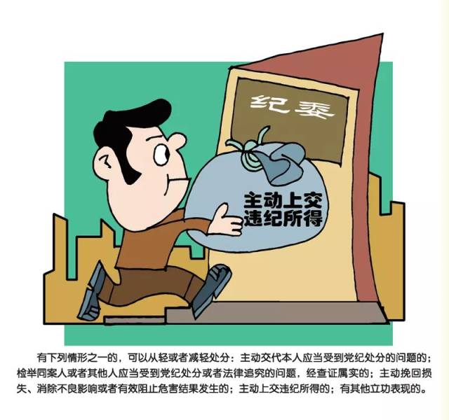 以画释纪--《中国共产党纪律处分条例》漫画