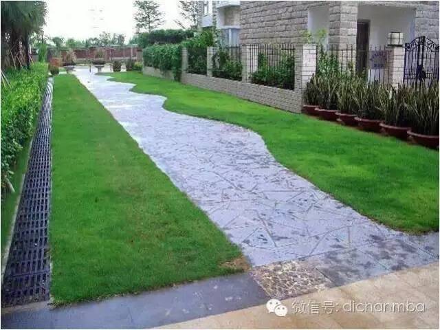 洗米石路面▼ 下篇:消防登高面景观优化 消防登高面立面要求示意