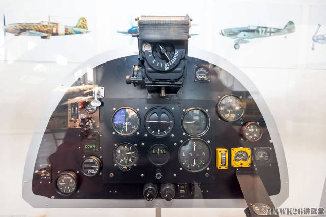 难得一见:沃兰迪亚航空博物馆珍藏的古董战斗机仪表盘