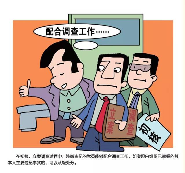 以画释纪——《中国共产党纪律处分条例》漫画