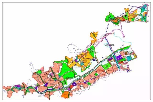 北京门头沟区采空区棚户区12个地块棚改和环境整治项目规划图