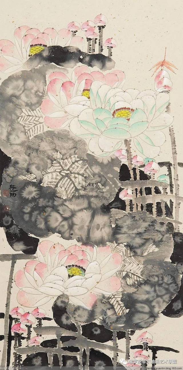 中国画家刘德功工笔画作品选欣赏(2)