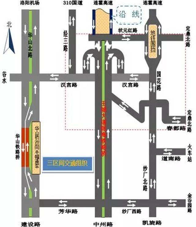 王城大道快速路状元红路至瀍涧大道段