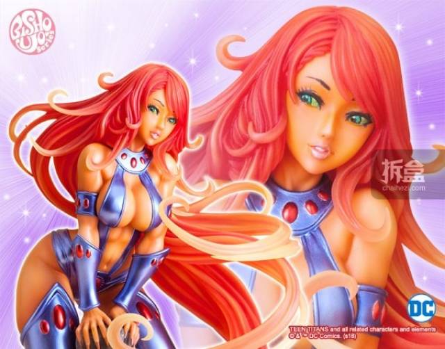 寿屋dc美少女系列 starfire 星火1:7雕像 第二版