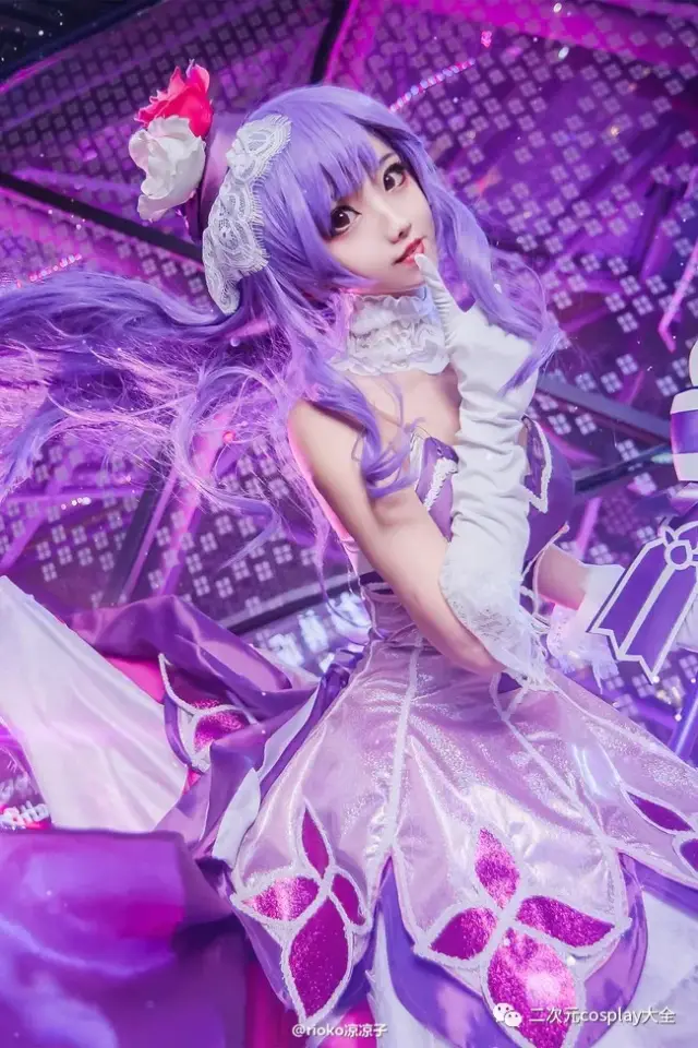 元气满满的气质小仙女,《王者荣耀》偶像歌手王昭君cos