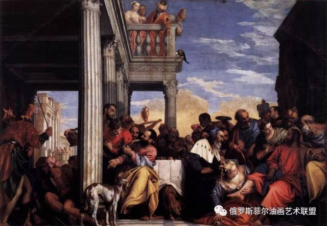 《西门家的宴会》(feast at the house of simon).