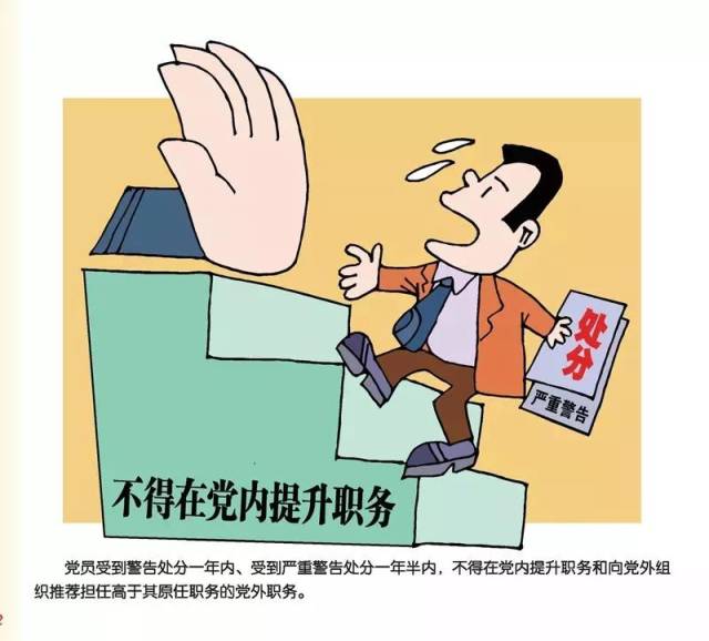 以画释纪——《中国共产党纪律处分条例》漫画