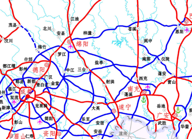 德阳中江至遂宁高速公路项目是《四川省高速公路网规划(2014-2030年)