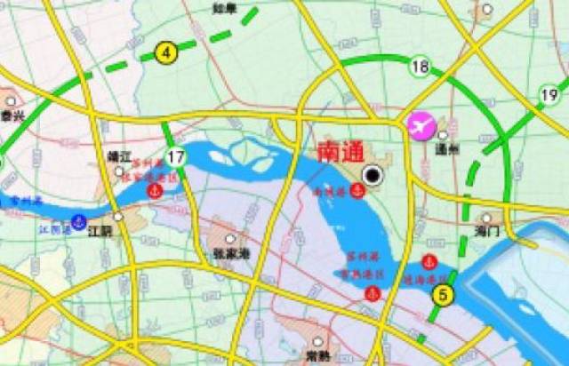 明细表 附:江苏高速路网规划图(南通部分)↓↓↓ 明细表 南通将增1条