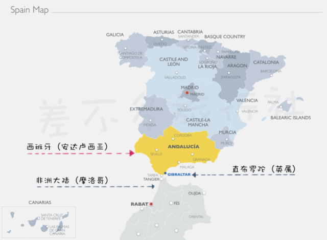 差不多的西班牙地图 by furien