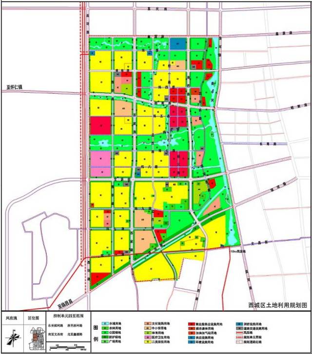 商河(西城区)详细发展规划!将建设成为生态宜居,绿色