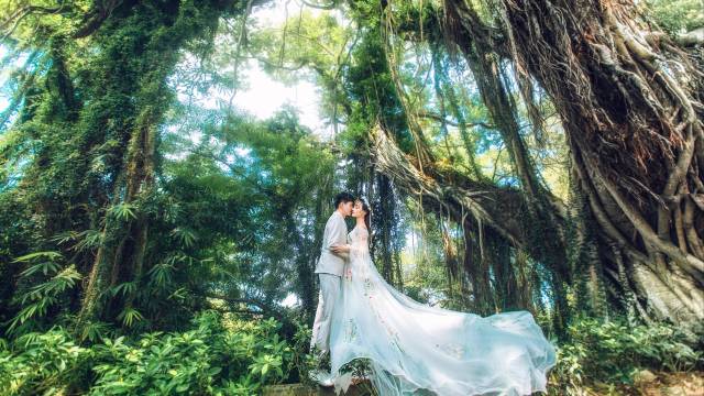 什么是森系婚纱照?森系风格婚纱照好看吗