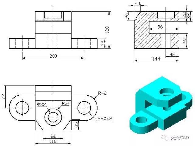 cad,pro/e,ugnx,solidworks或catia等等,都可练习一下以下这些三维