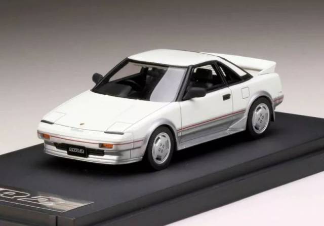 mark43 发布:43 比例丰田 toyota mr2 g-limited 汽车模型官图,将有