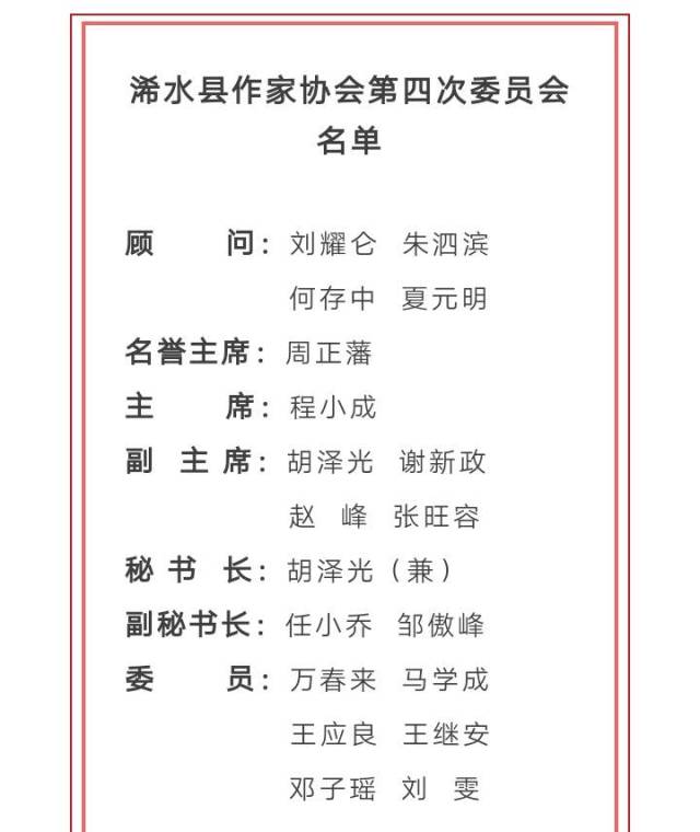 县文联主席徐佑华主持会议 上午8:30全体会员进行表决通过有关会议