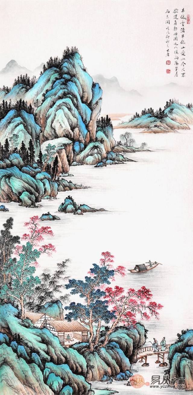 诗画合一绘尽秀丽山川,品赏画家薛大庸山水画艺术