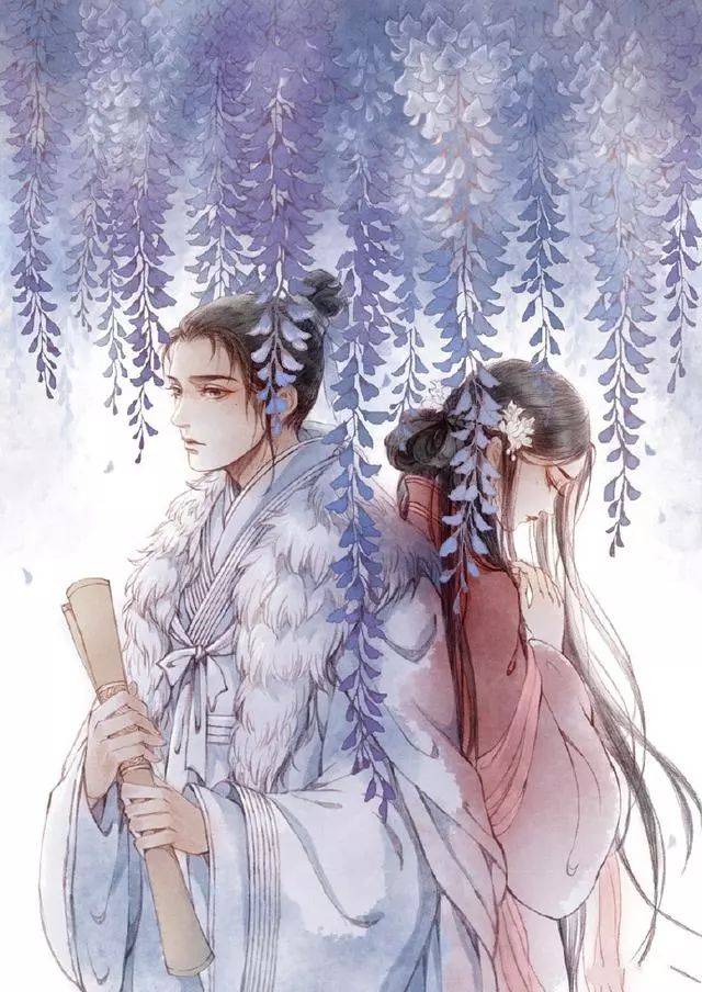教你画一个好看的古风女子,唯美古风女子手绘图,拿来当壁纸用吧