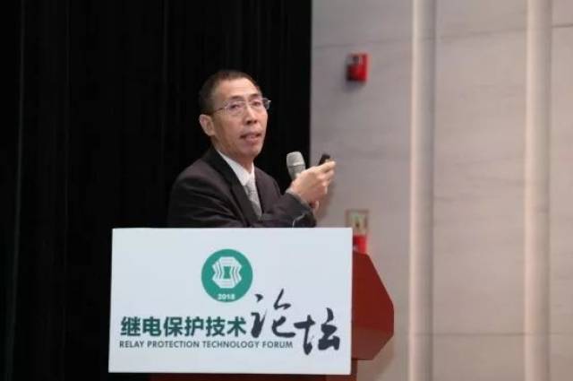 清华大学教授 董新洲作专题报告"暂态行波保护测试系统"