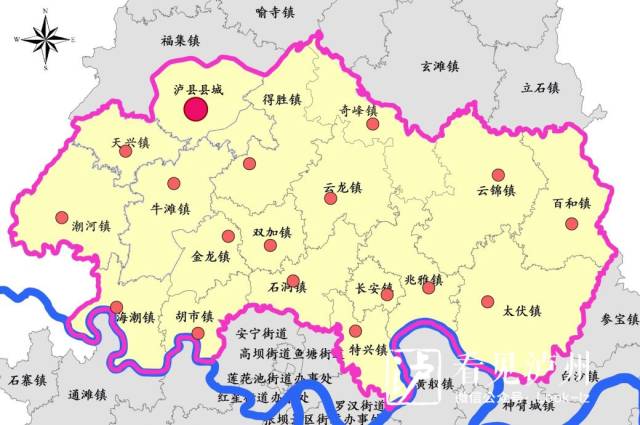 龙马潭 泸县丨泸川新区规划来了,泸州这18个镇要发达