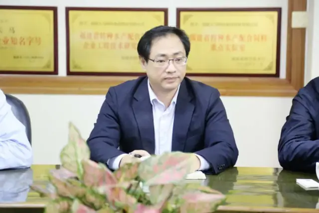 福州市委组织部副部长林舫一行到天马科技调研