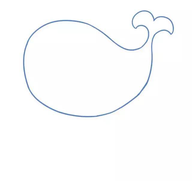 简笔画|5款可爱的小海豚 教程