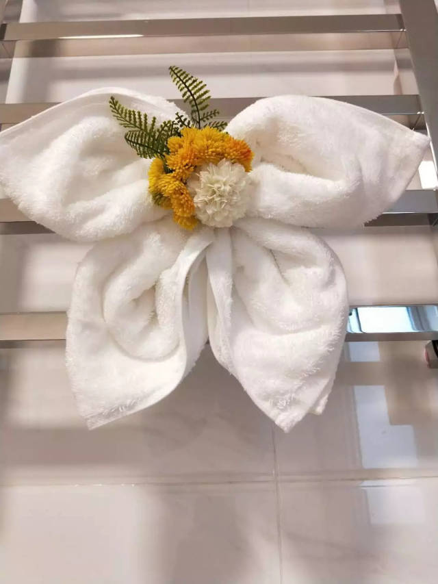 样板间毛巾美化
