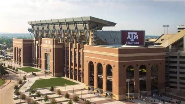 德州农工大学 kyle field 足球场