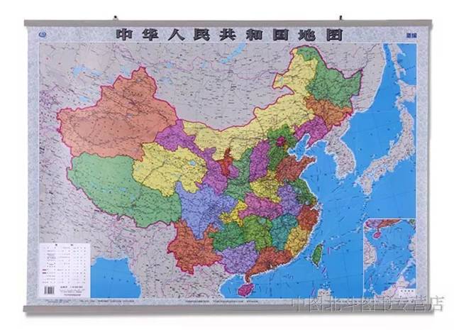 国内首套以"墙书"形式讲述长江,黄河的手绘人文地理地图《中国