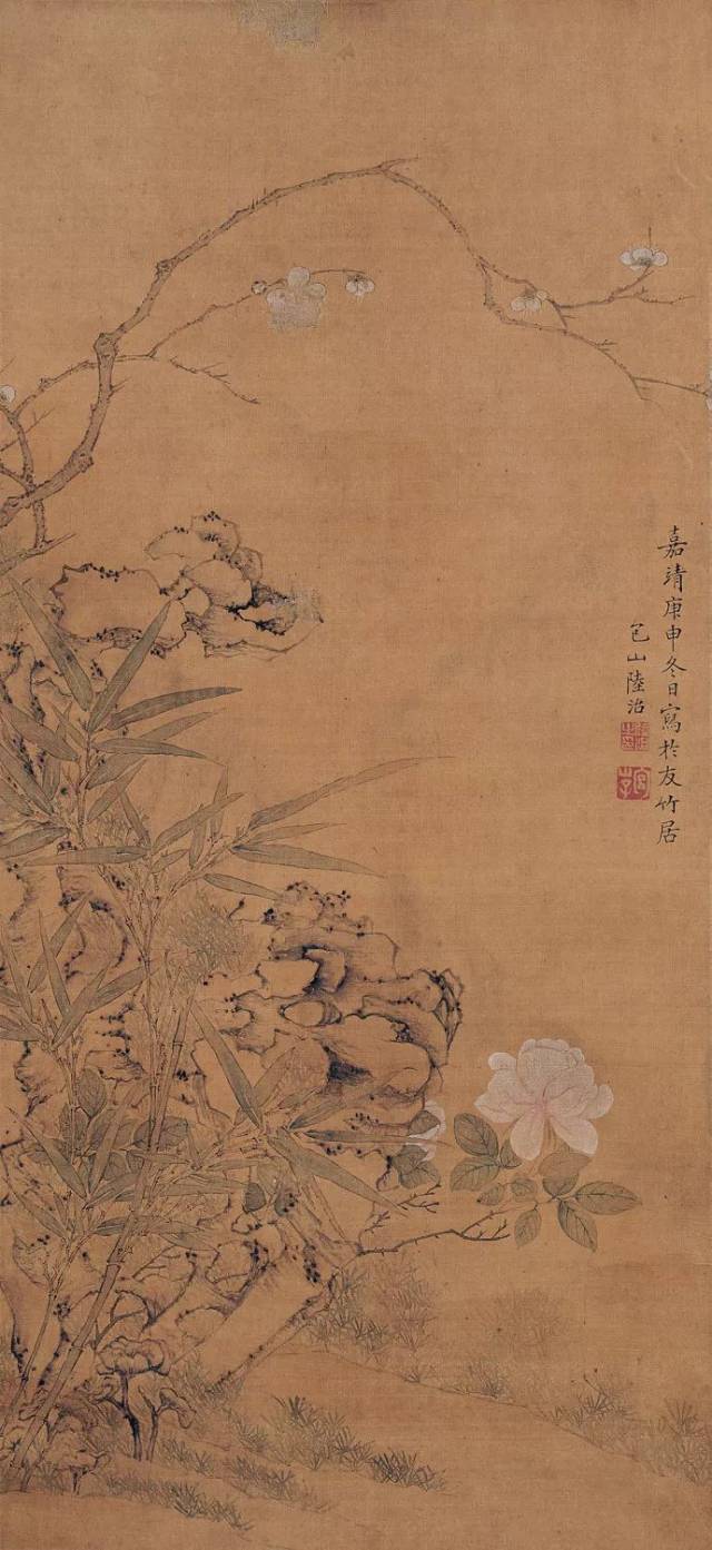 美不胜收明代画家陆治作品欣赏