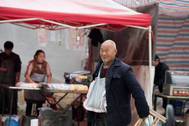 2018年10月21日,农历九月十三,灵宝市故县镇盘西村关帝庙会.