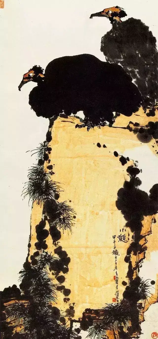 指画—潘天寿作品欣赏!