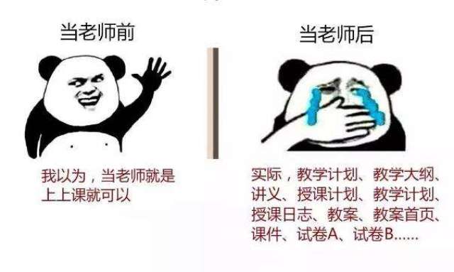 当老师前vs当老师后,太扎心了,从此操碎了心,成了一个