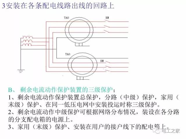 2,以零序电流互感器为检测元件的wdba7型剩余电流保护装置的原理图及